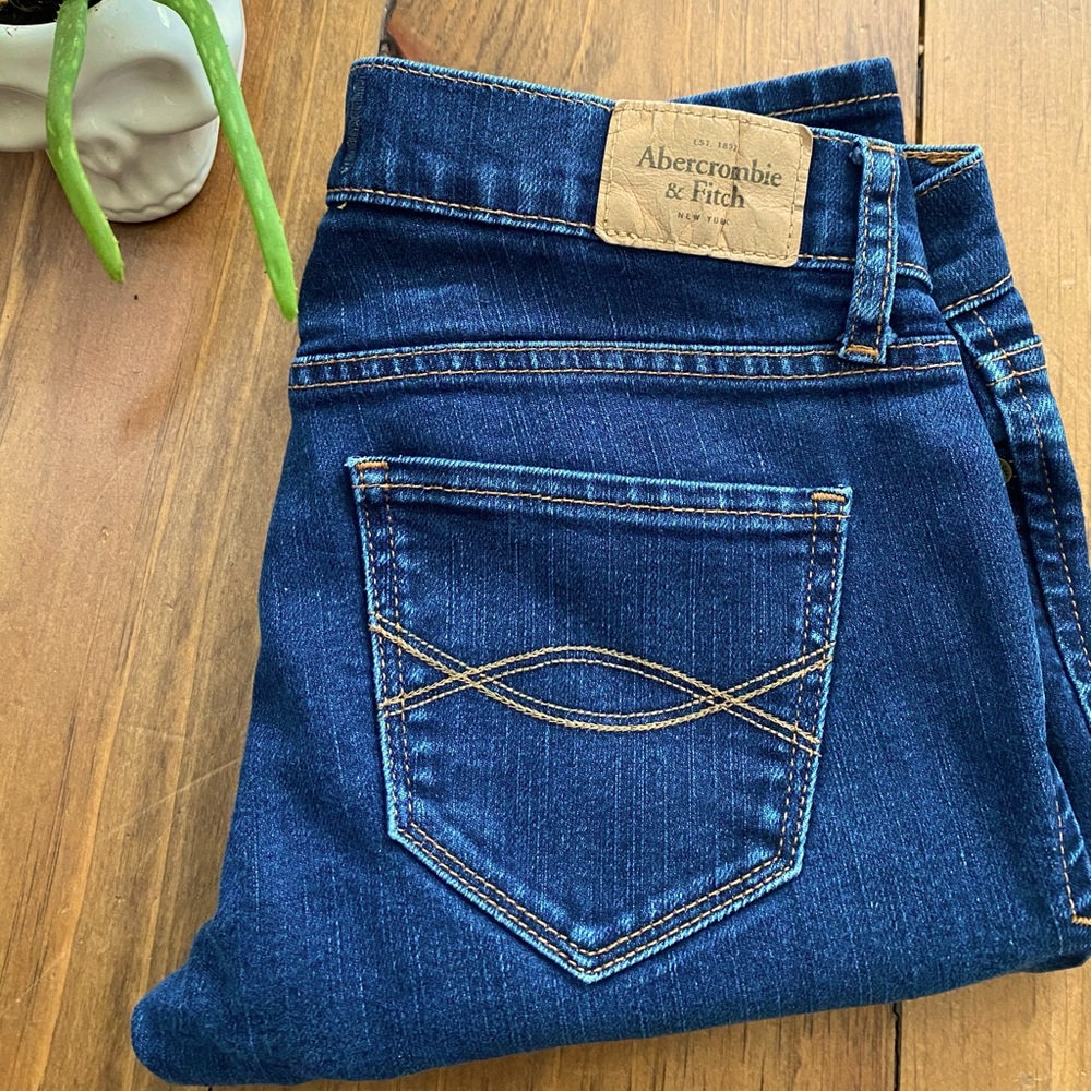 Abercrombie & Fitch blue jeans